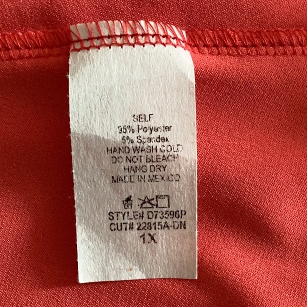 White Birch Red Ruched ROMPER - Picture 5 of 5